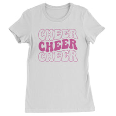 Cheer Cheer Cheer Womens T-shirt White