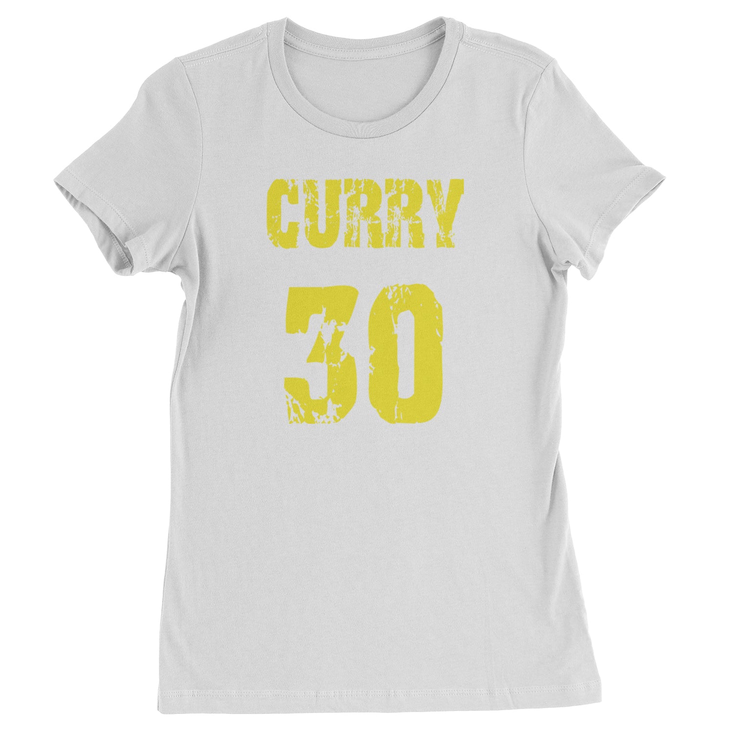 Curry #30 Womens T-shirt White