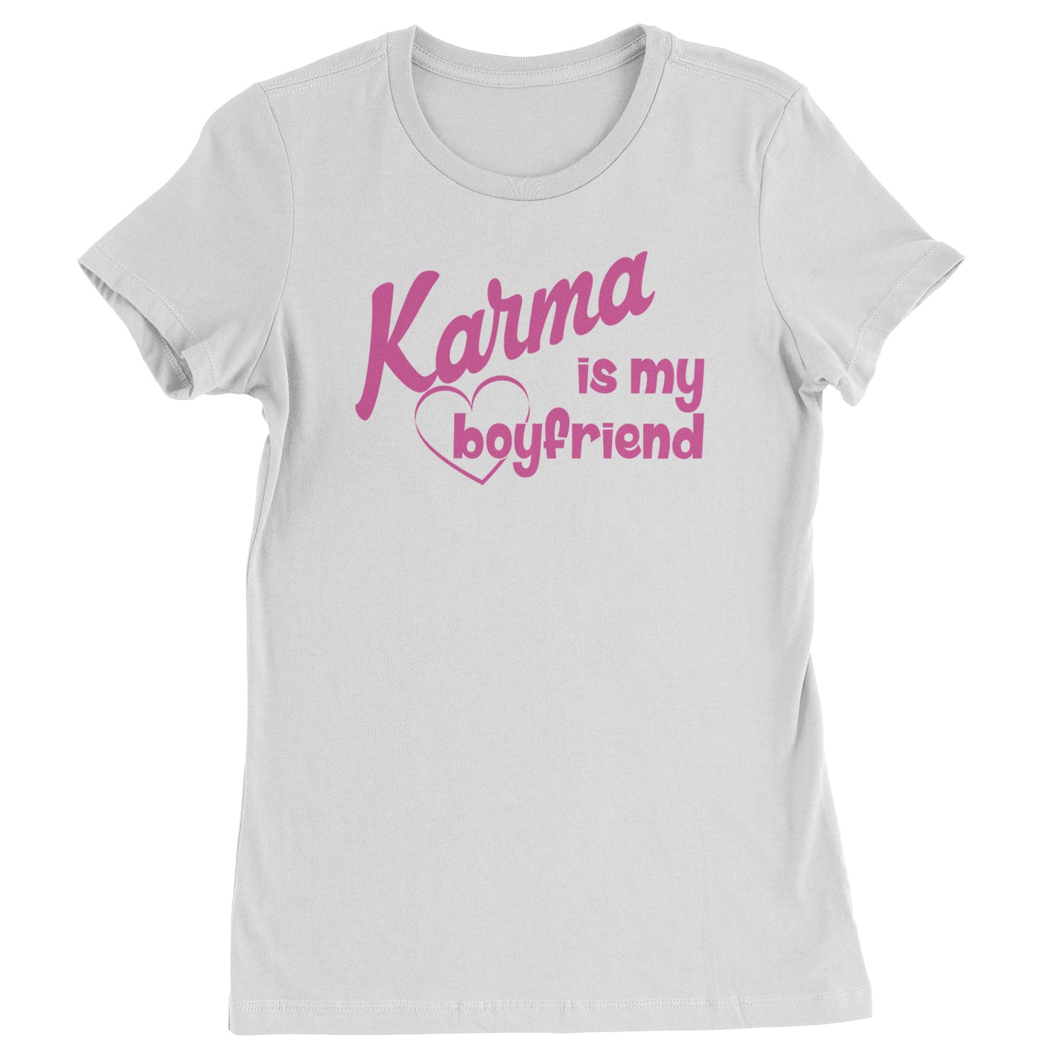 Karma Is My Boyfriend Midnight Eras  Womens T-shirt White