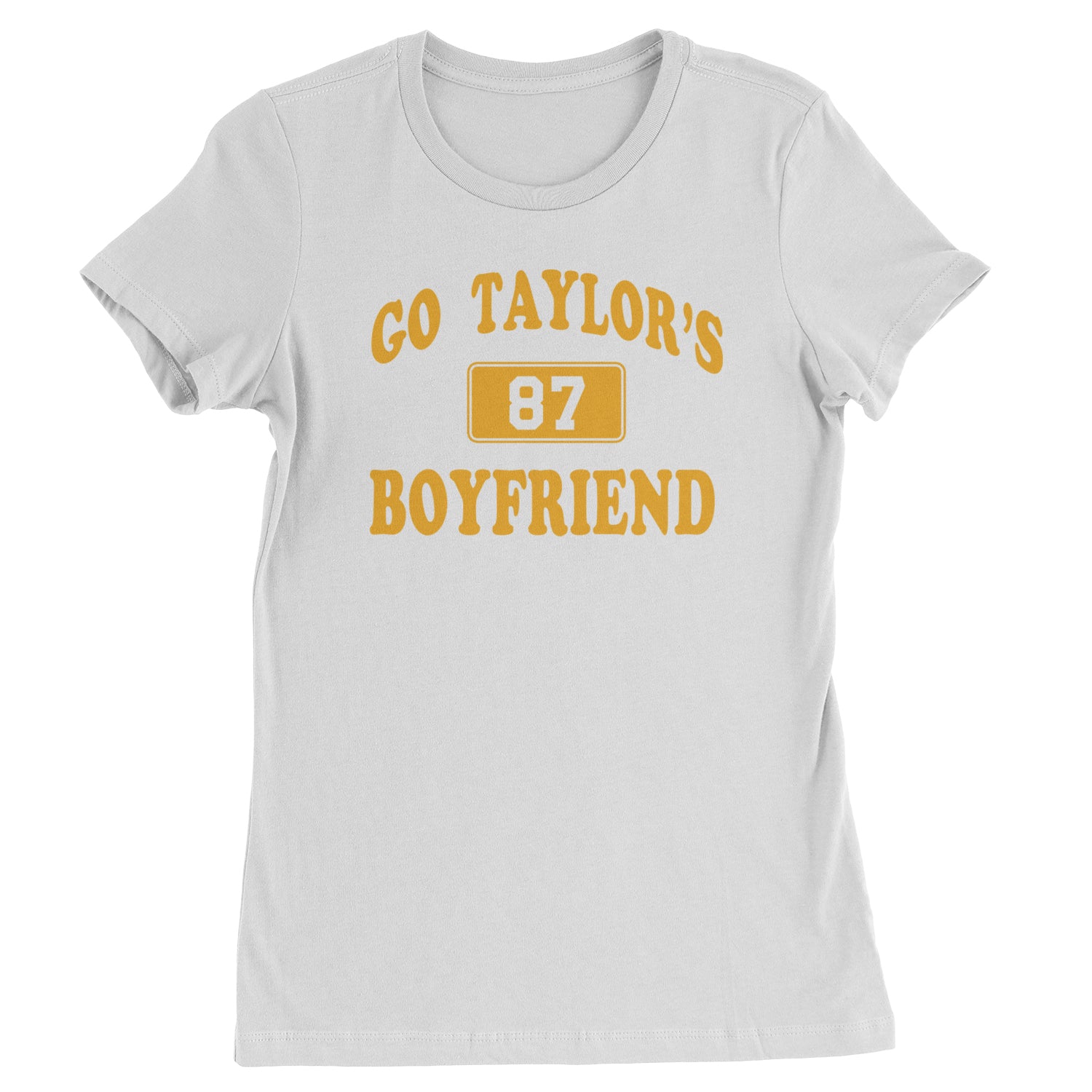 Go Taylor's Boyfriend Kansas City Womens T-shirt White