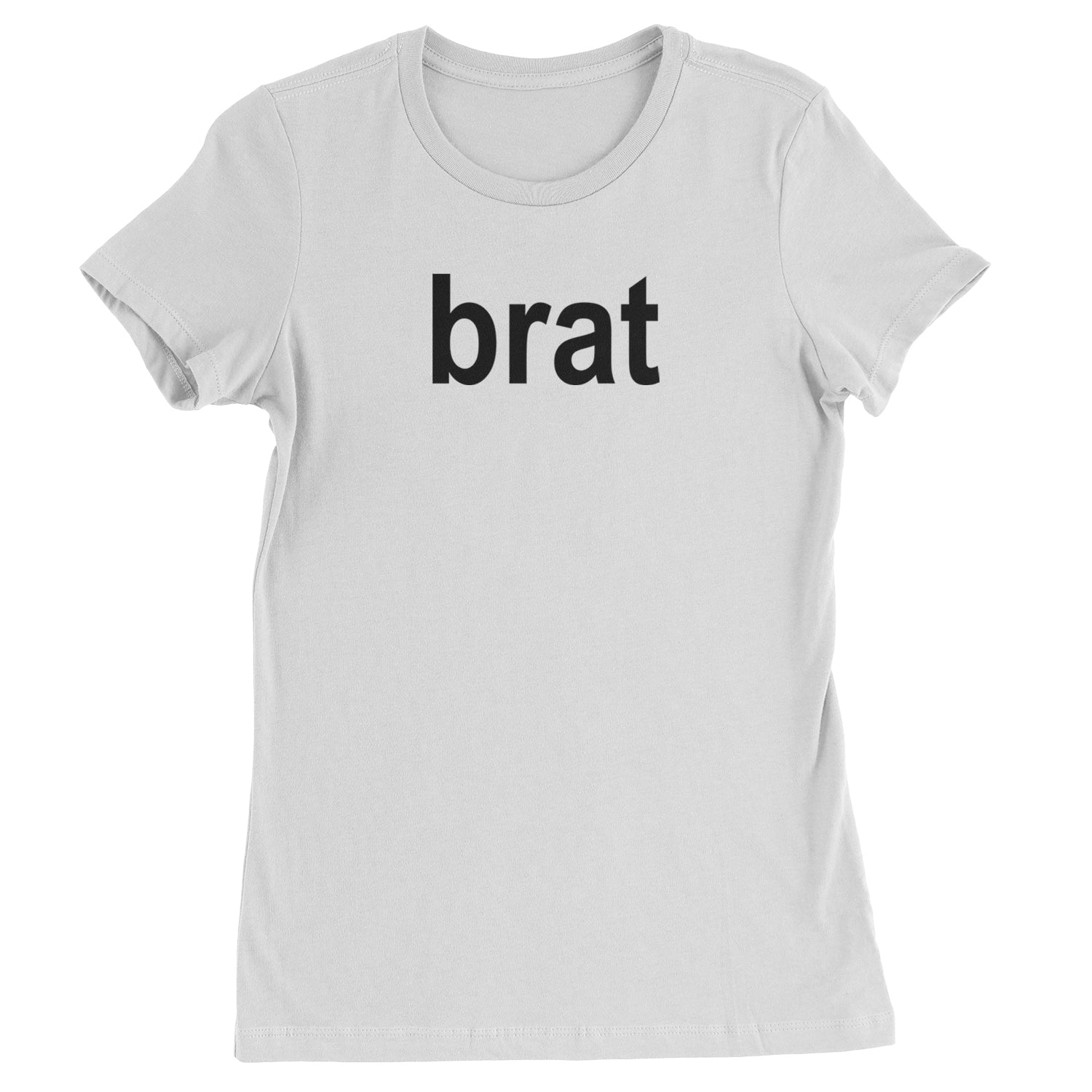 Brat Lime Green I'm So Julia Womens T-shirt White