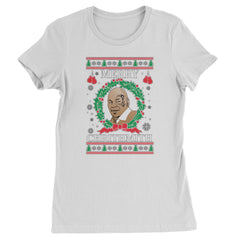 Merry Chrithmith Ugly Christmas  Womens T-shirt White