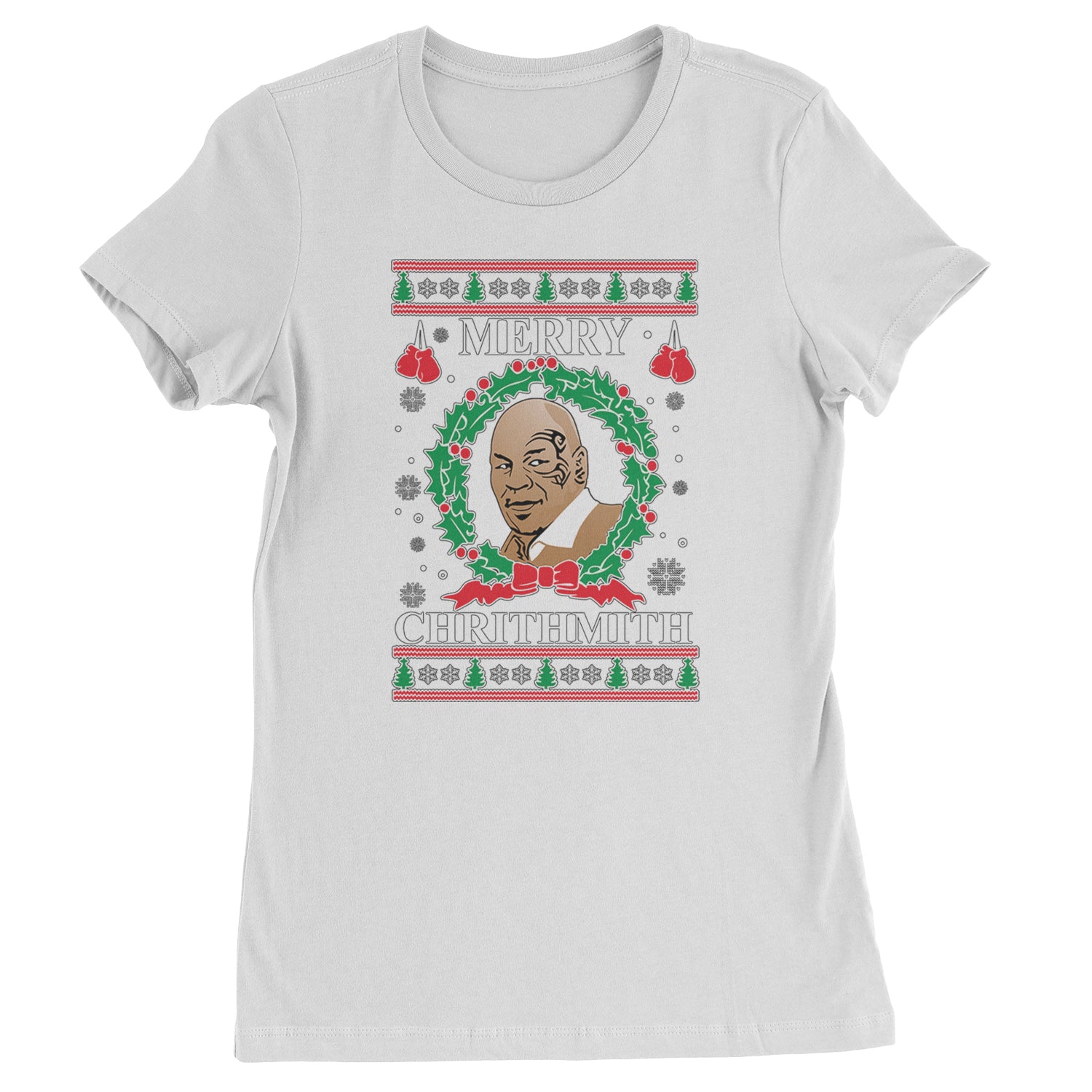 Merry Chrithmith Ugly Christmas  Womens T-shirt White