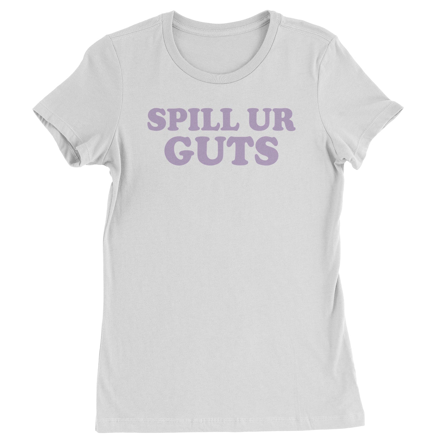 Spill Ur Guts Music Womens T-shirt White