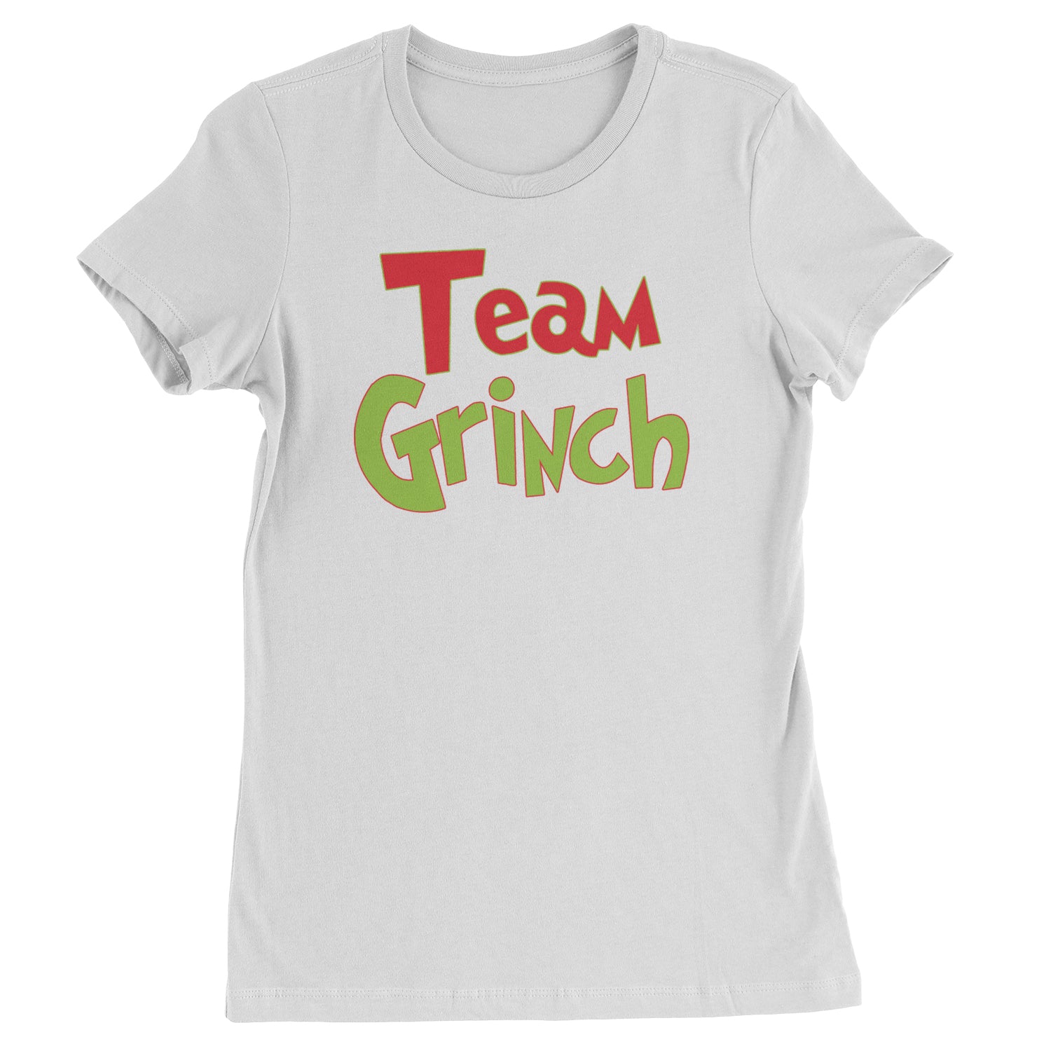 Team Gr-nch Jolly Grinchmas Merry Christmas  Womens T-shirt White