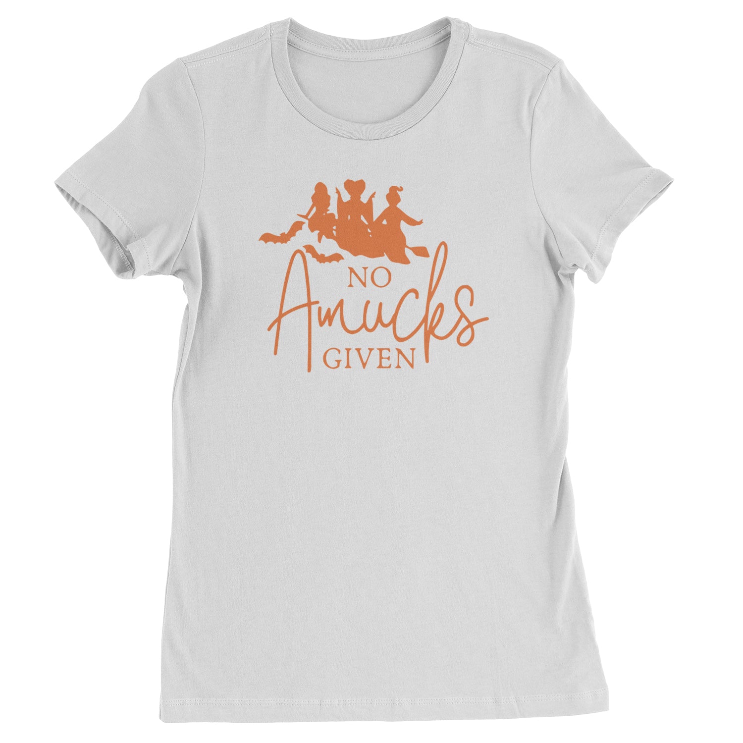 No Amucks Given Hocus Pocus Womens T-shirt White