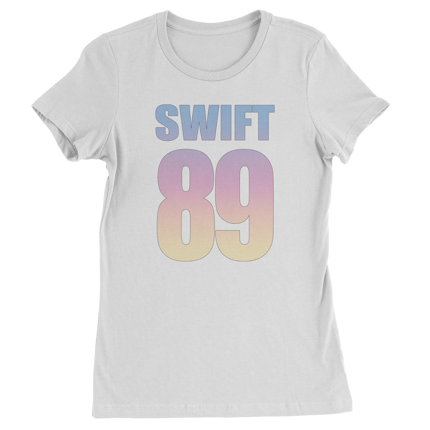 Lover Era Swift 89 Birth Year Music Fan TTPD Womens T-shirt White