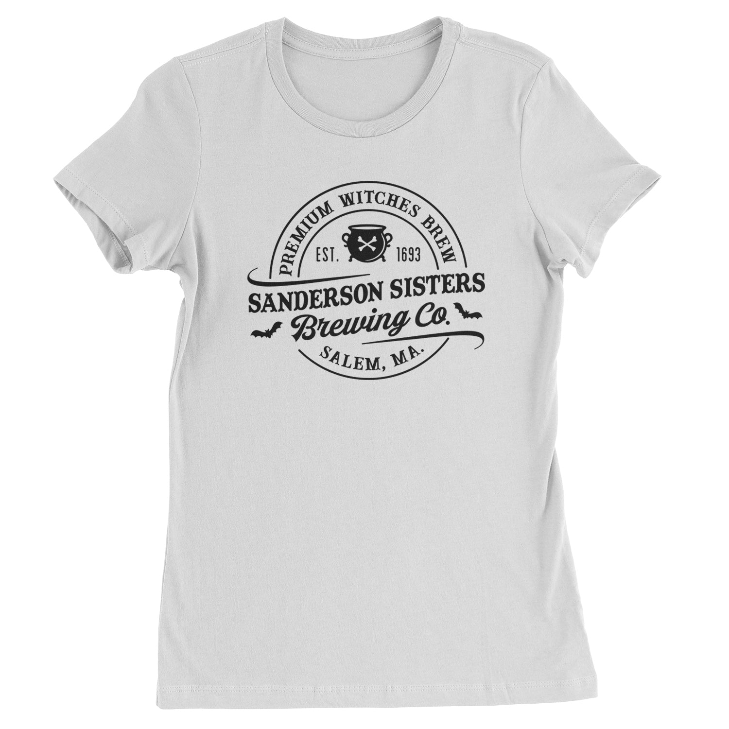 Sanderson Sisters Brewing Company Witches Brew Womens T-shirt White