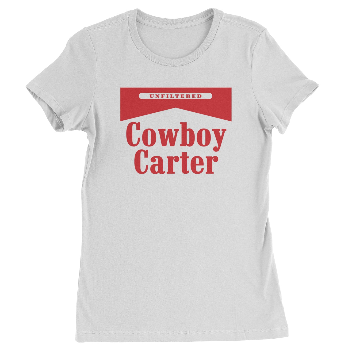 Cowboy Karter Country Act Two  Womens T-shirt White