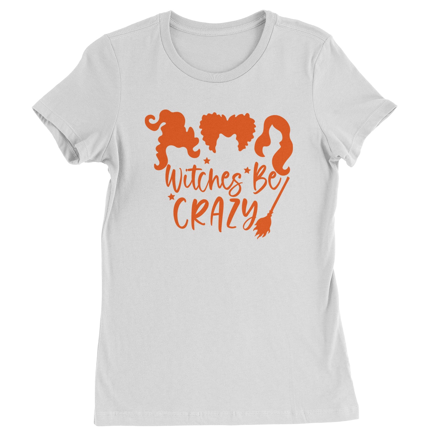 Witches Be Crazy Hocus Pocus Womens T-shirt White