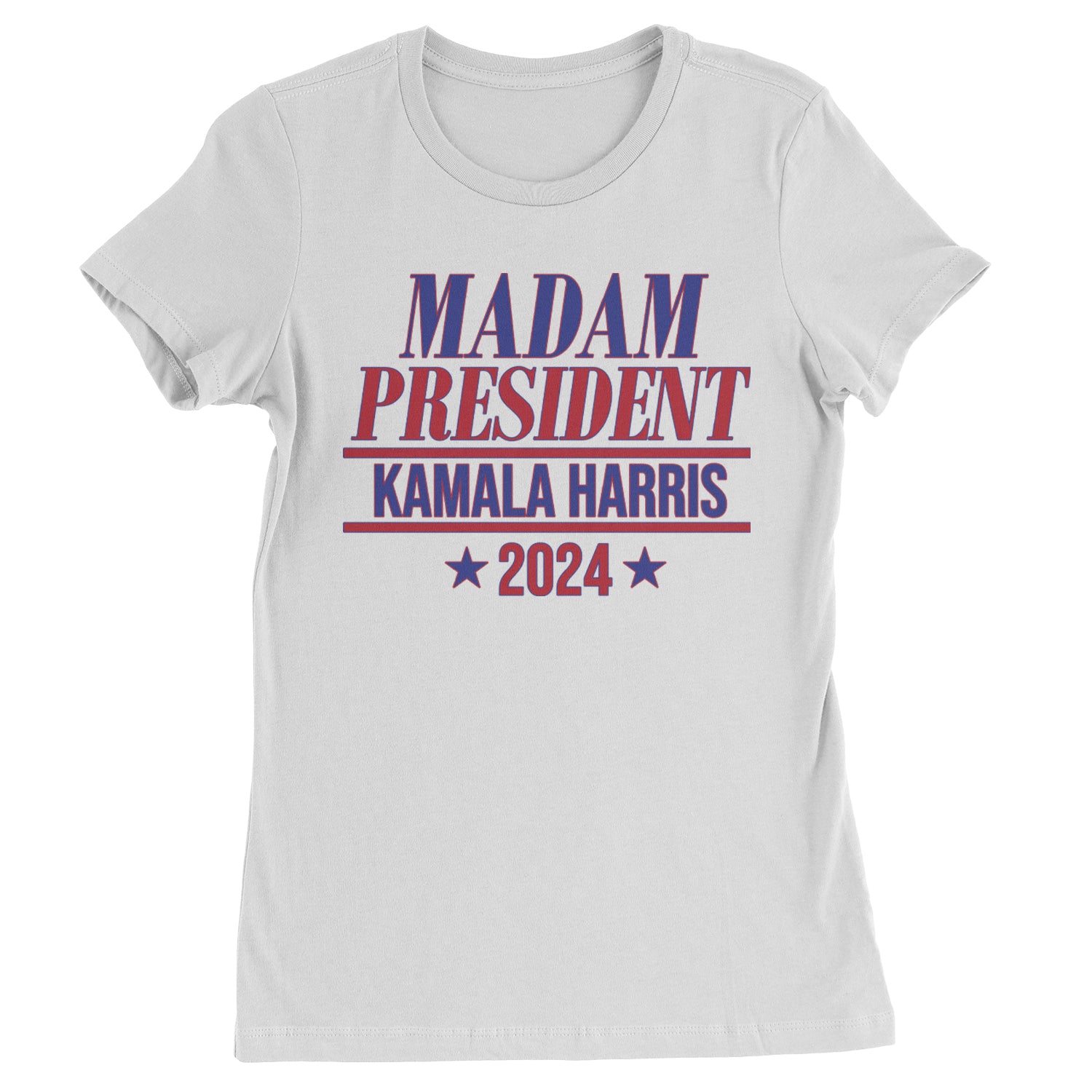 Madam President - Support kamala Harris For President 2024 Womens T-shirt White