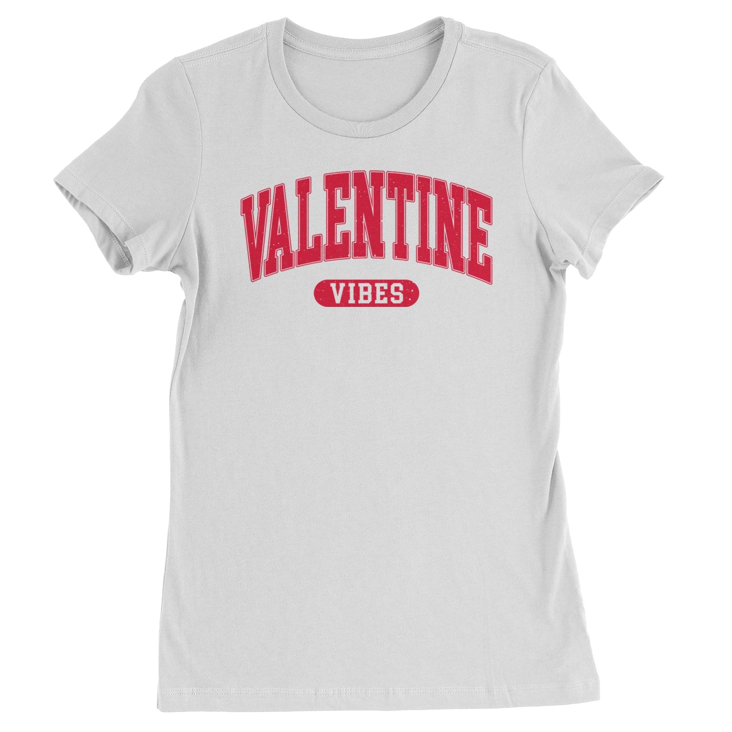 Valentines Vibes  Womens T-shirt White