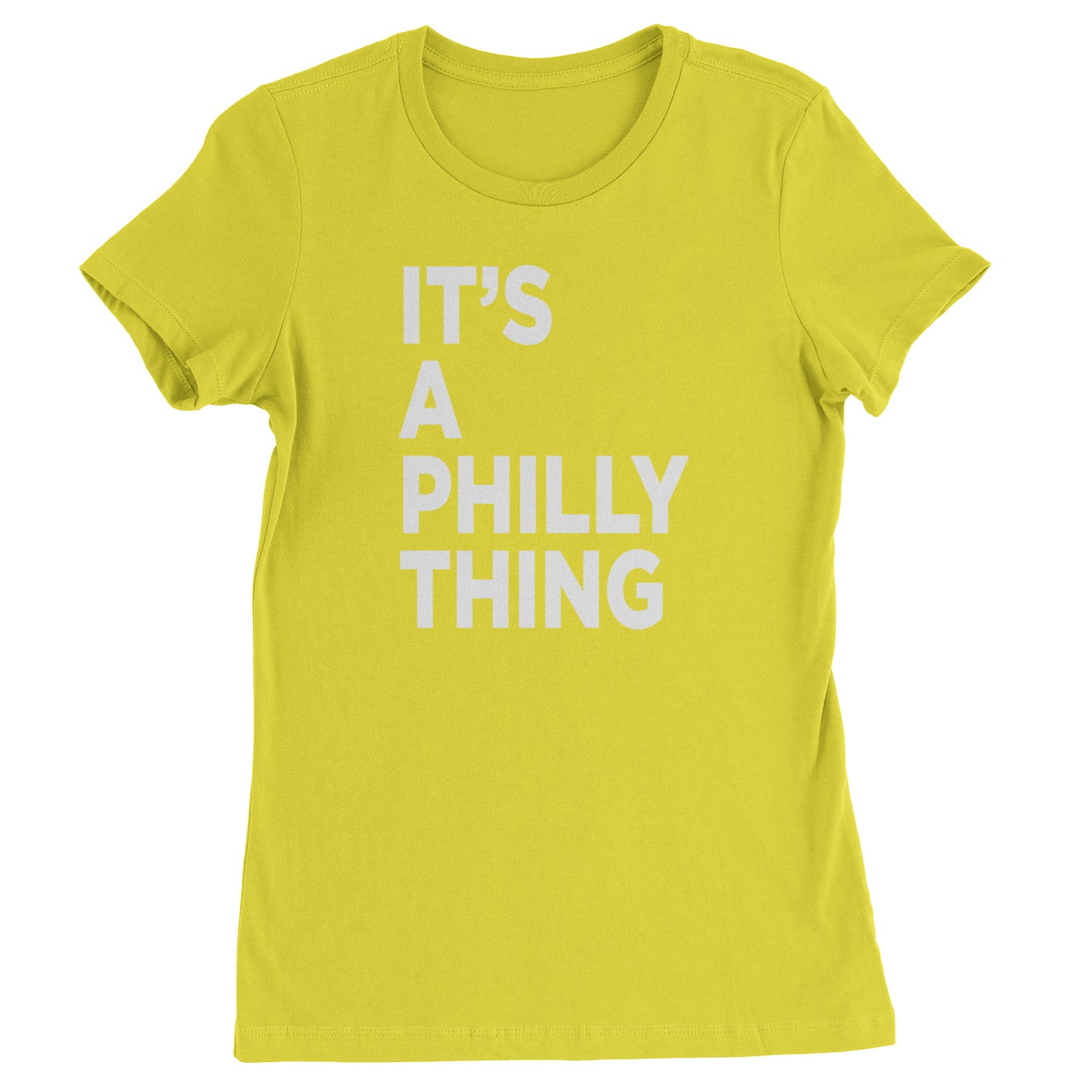 PHILLY It's A Philly Thing Womens T-shirt Yellow