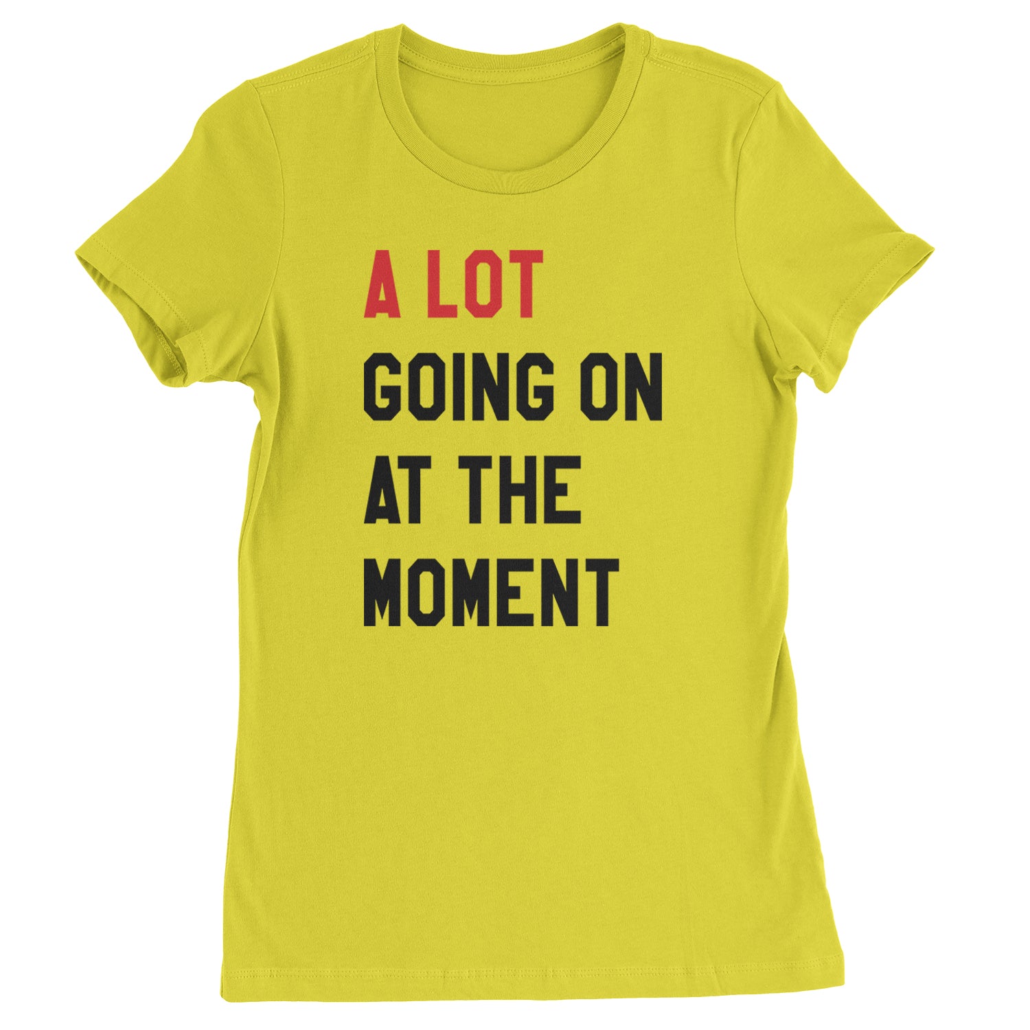 A Lot Going On At The Moment New TTPD Poet Department Womens T-shirt Yellow