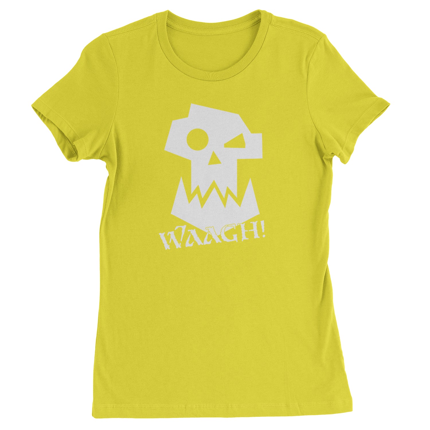 Ork Miniature Tabletop Wargaming Waagh Womens T-shirt Yellow