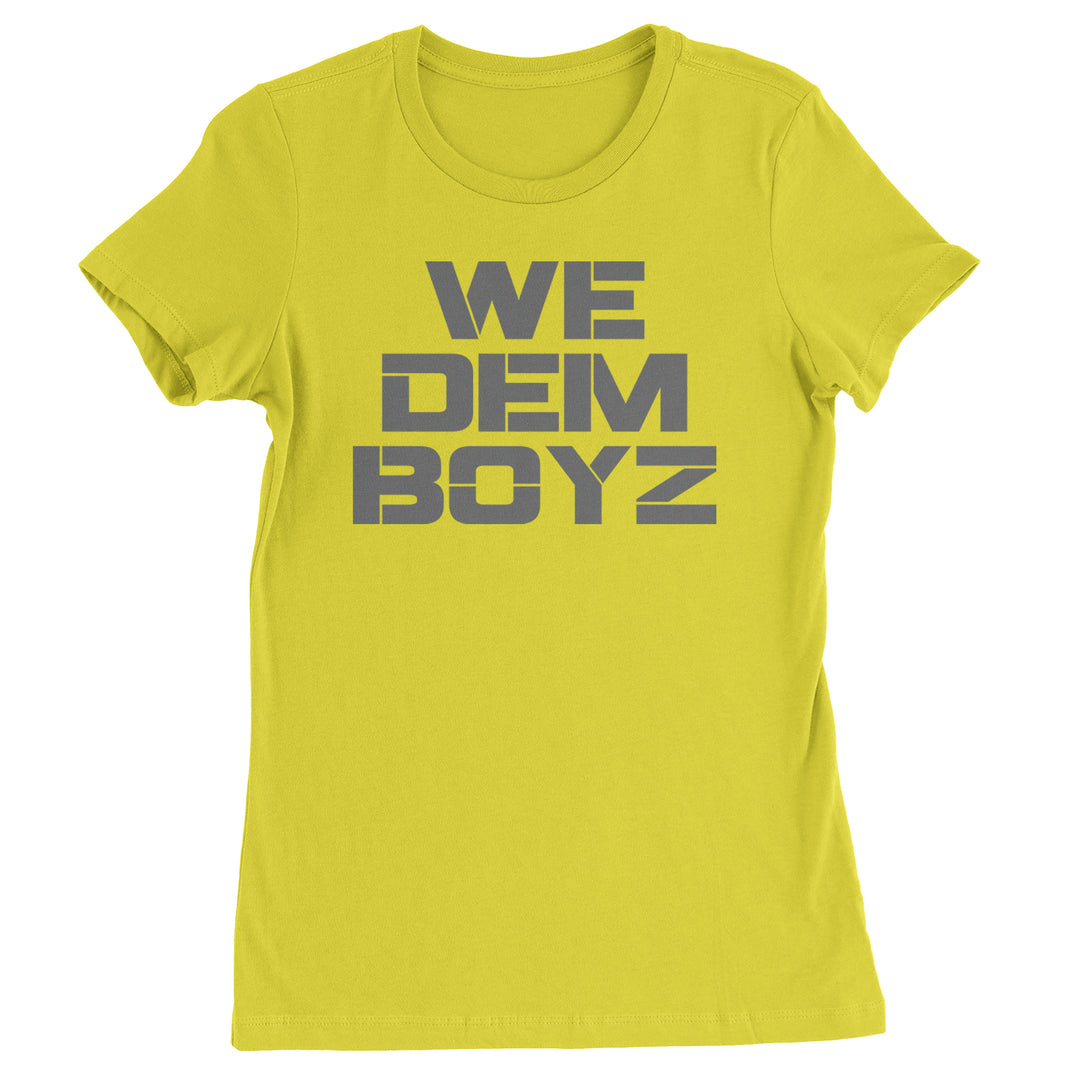 WE Dem Boys Dallas  Womens T-shirt Yellow