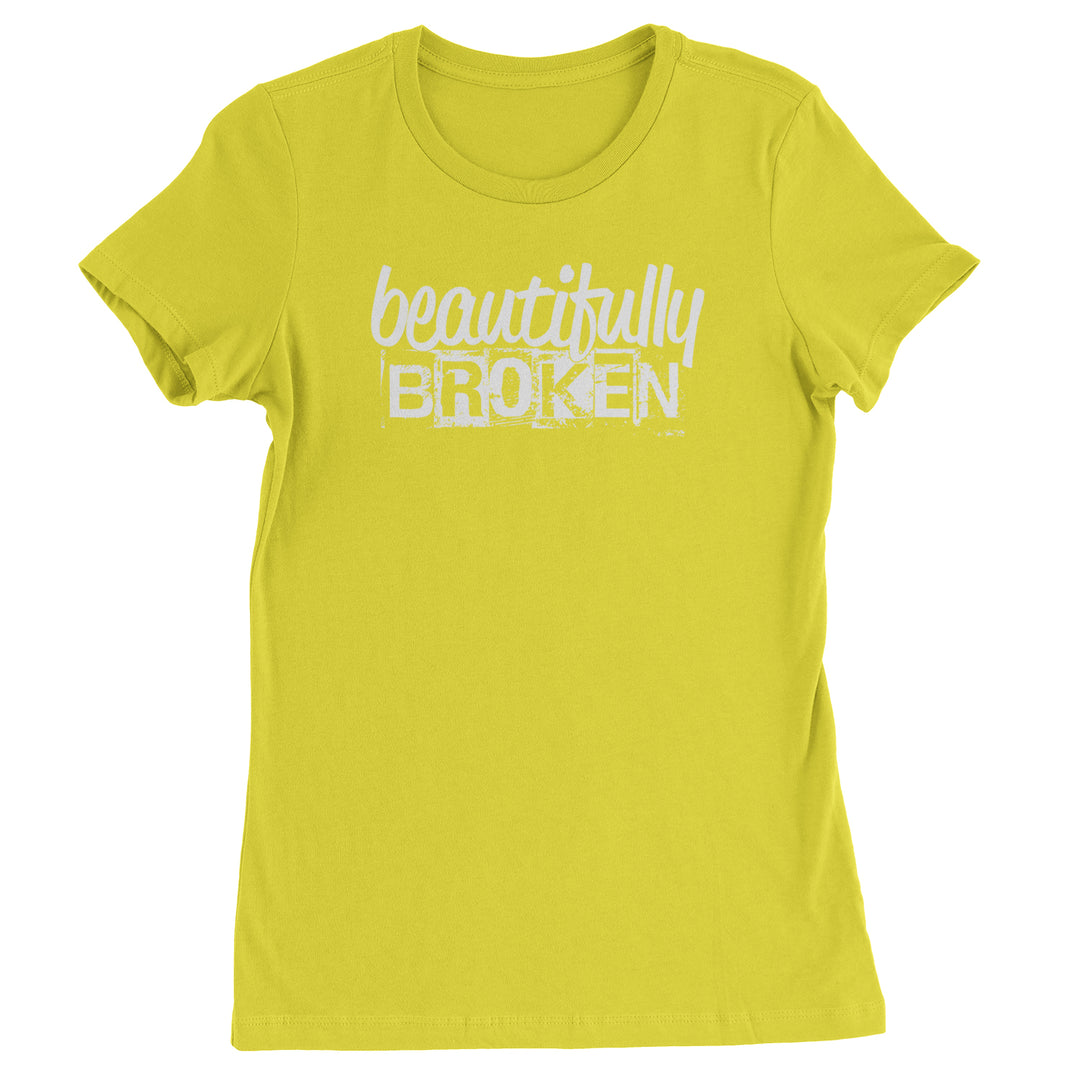 Beautifully Broken Music Womens T-shirt