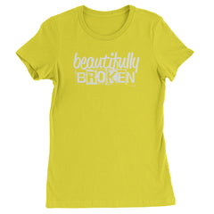 Beautifully Broken Music Womens T-shirt