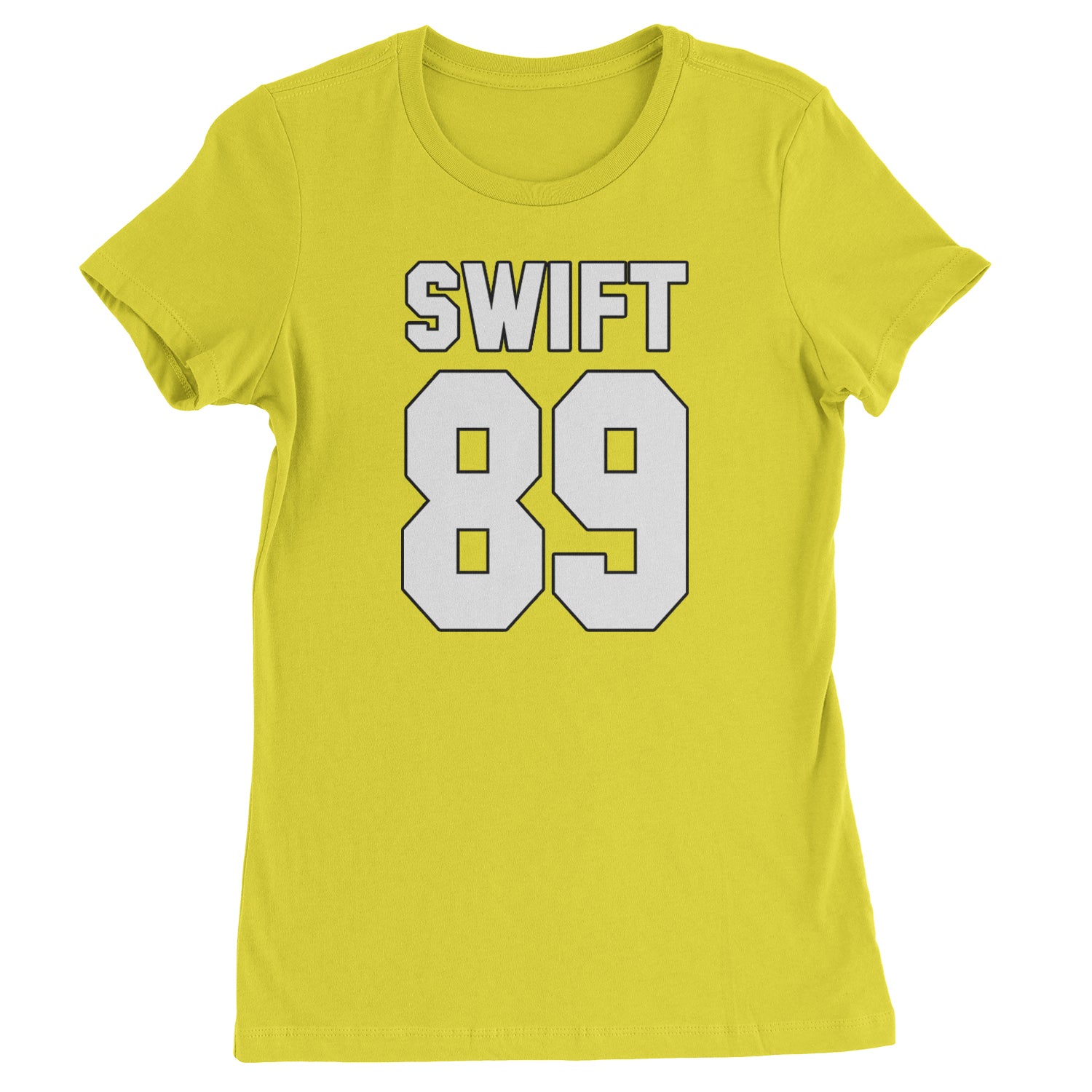 Swift 89 Birth Year Music Fan Era Poets Department Lover Womens T-shirt Yellow