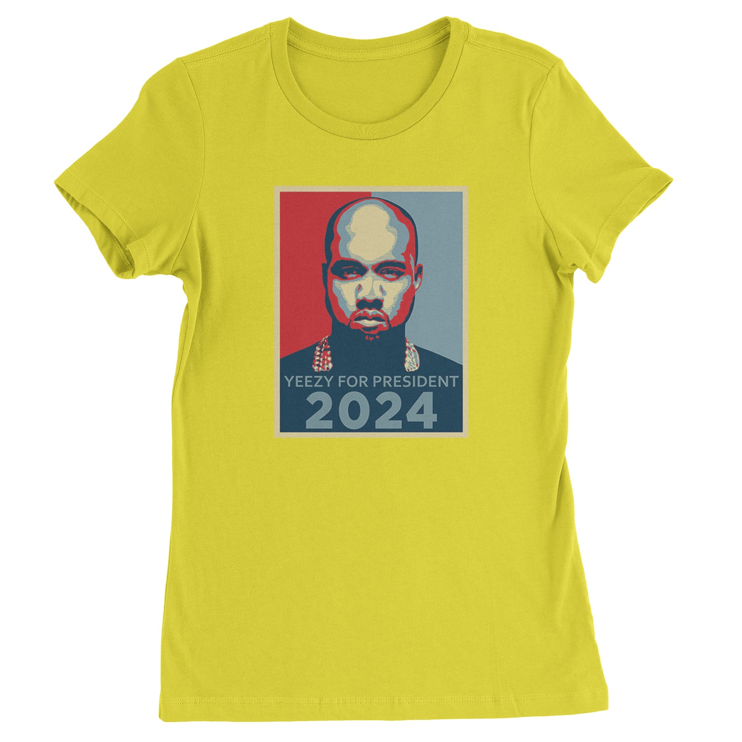 Yeezus For President Vote for Ye Womens T-shirt Yellow