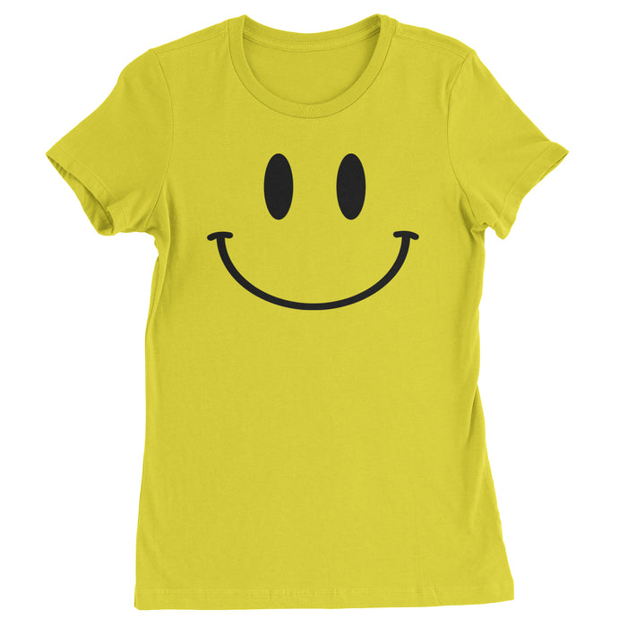 Smile Face Womens T-shirt
