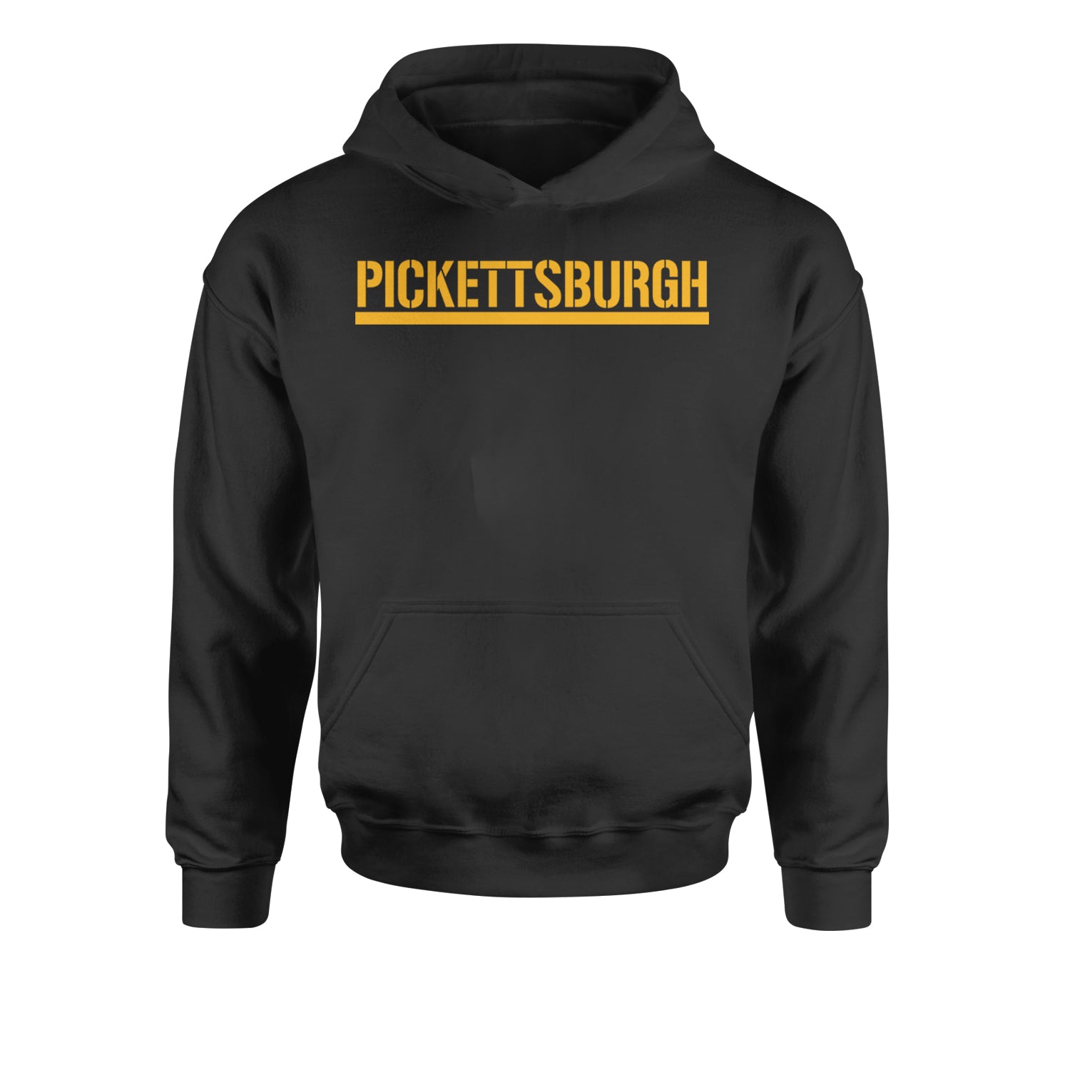 Pickettsburgh Pittsburgh Football Youth-Sized Hoodie Black