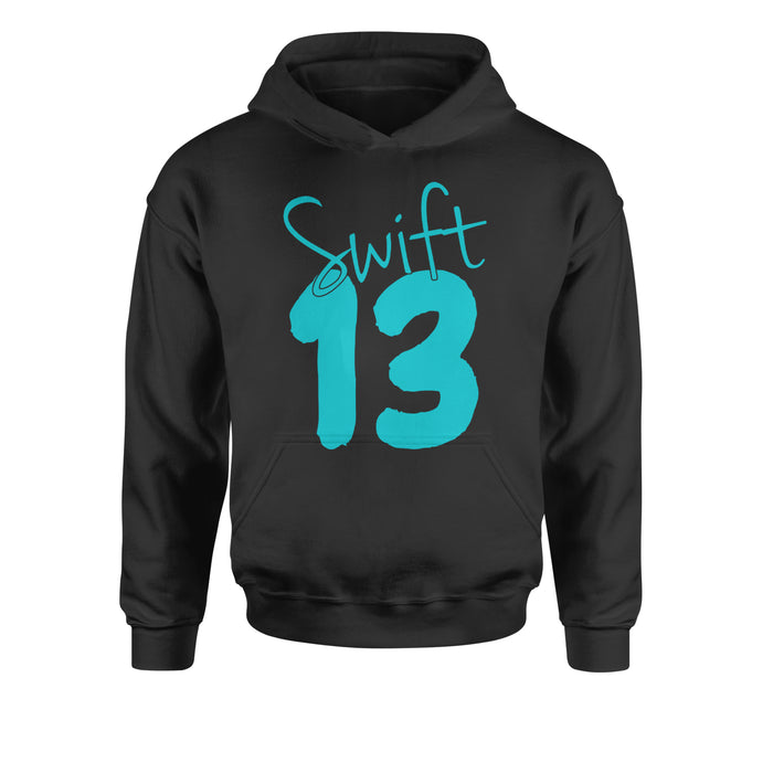 13 Swift 13 Lucky Number Era TTPD Youth-Sized Hoodie