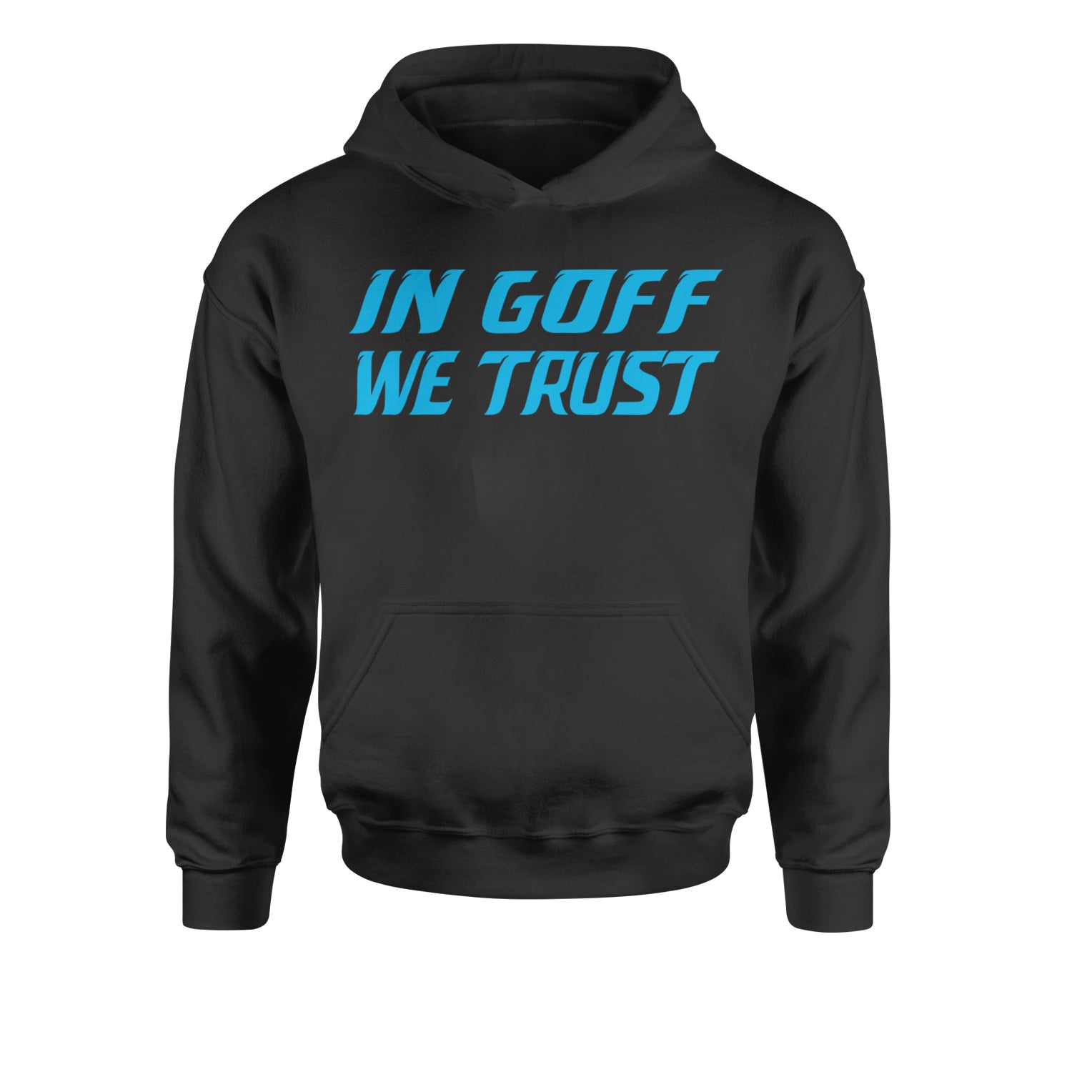 In Goff We Trust DetroitYouth-Sized Hoodie Black