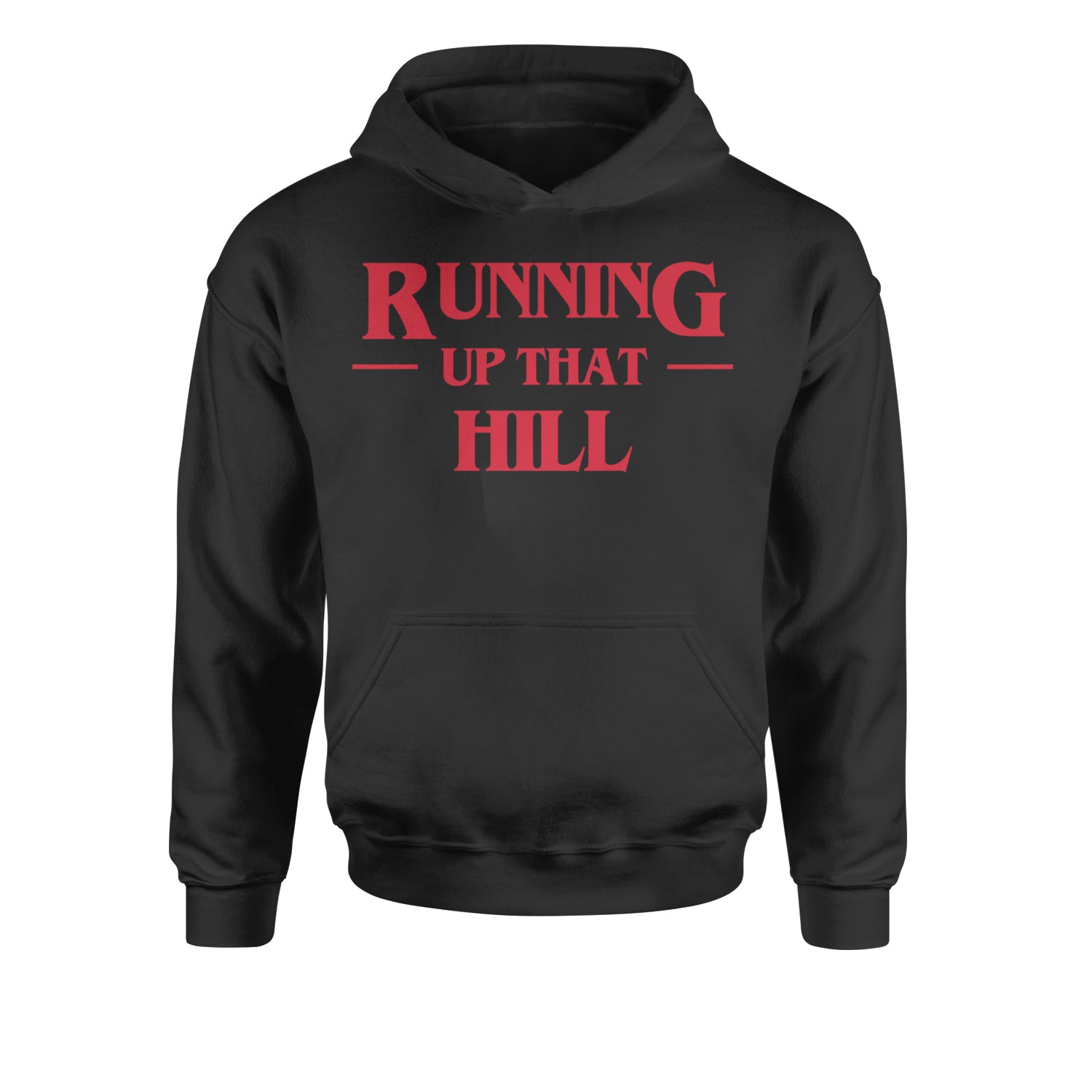 Running Up That HillYouth-Sized Hoodie Black