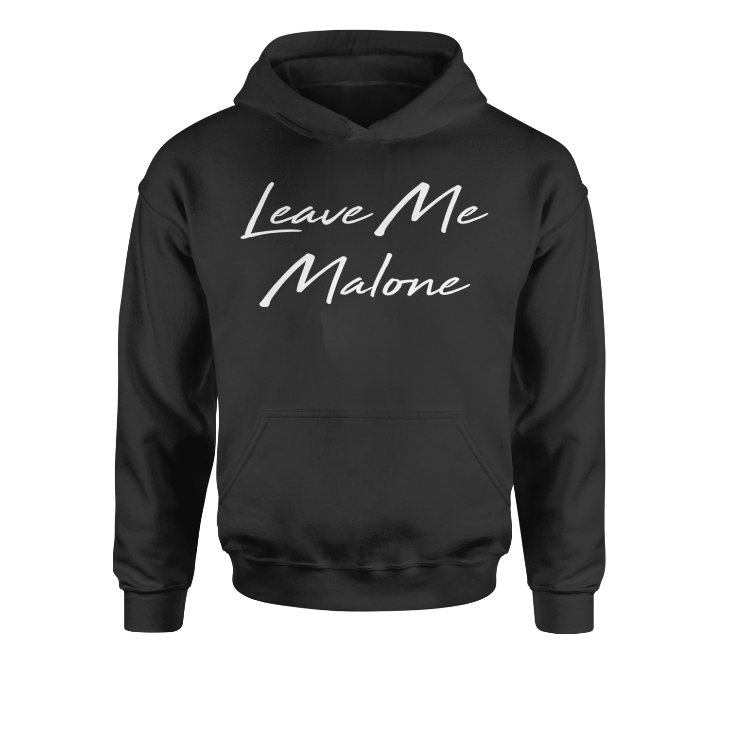 Leave Me Malone I'd Be Crying Rapper Youth-Sized Hoodie Black