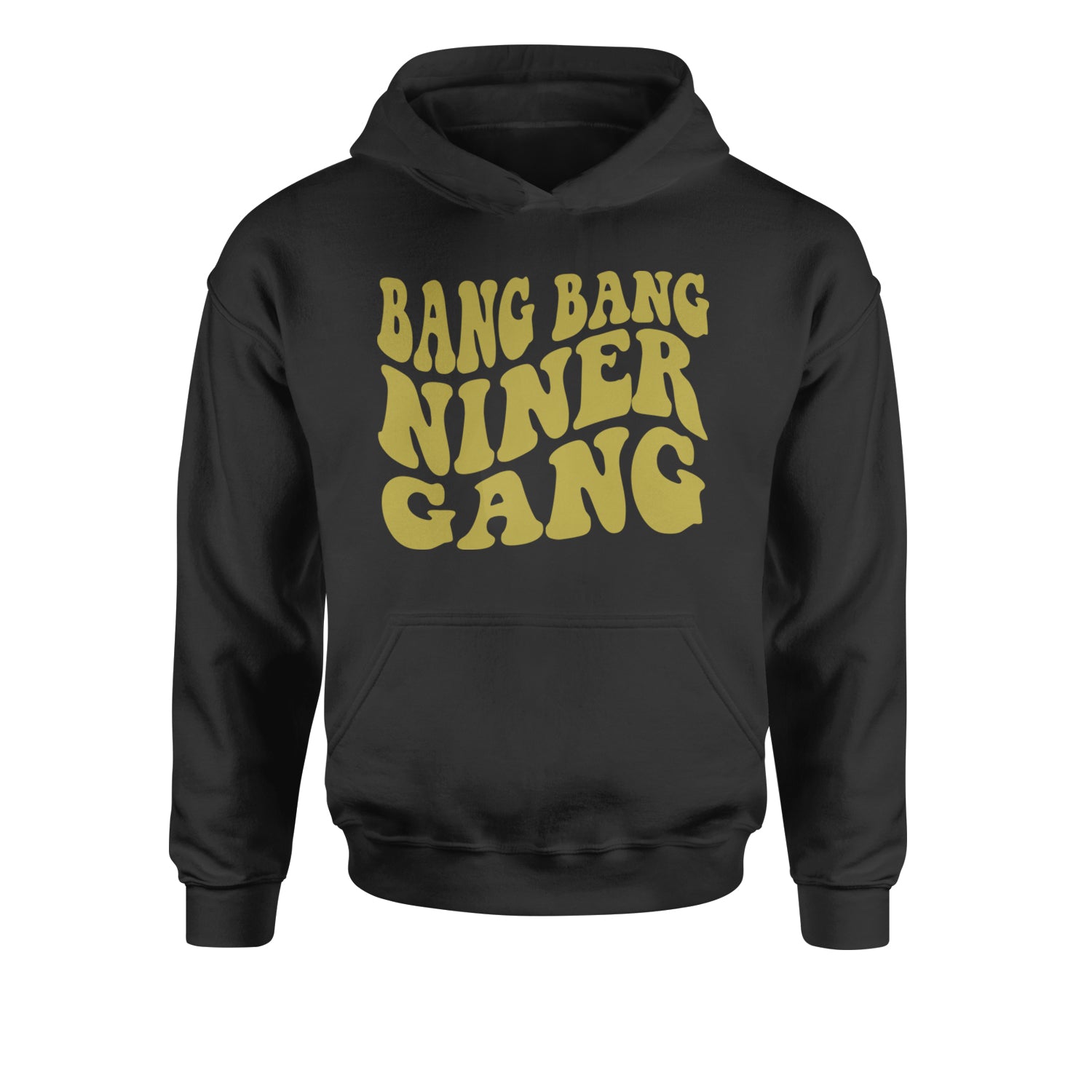 WAVE Bang Bang Nin-r Gang San Francisco Youth-Sized Hoodie Black