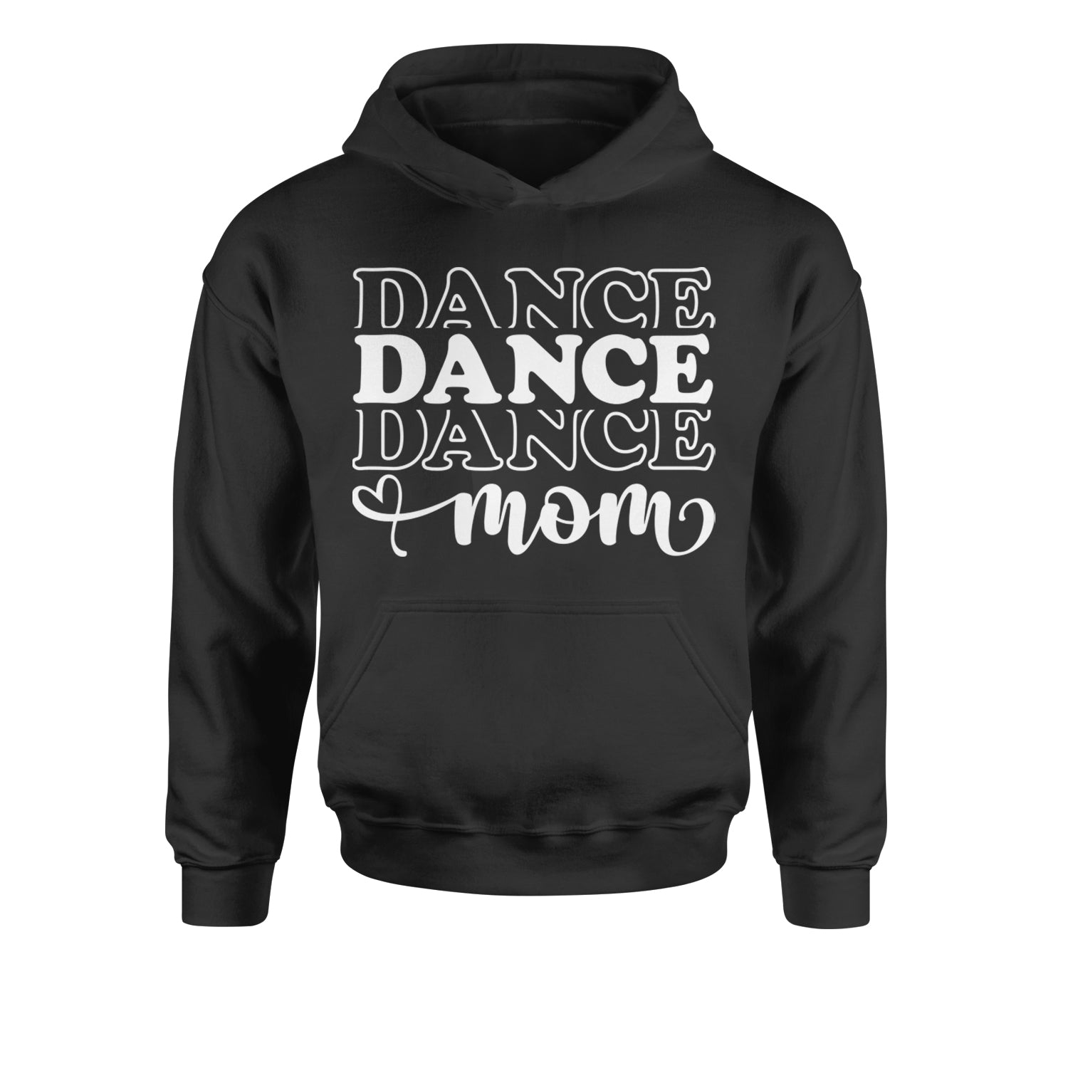 Dance Mom Youth-Sized Hoodie Black