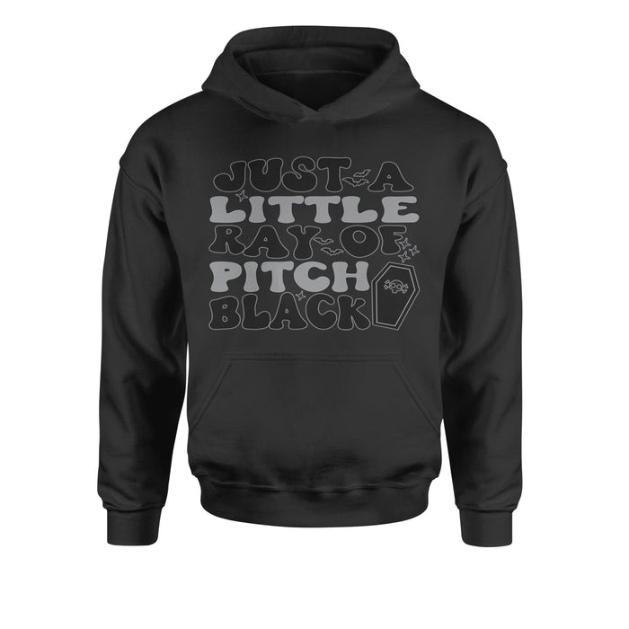 Just A Little Ray of Pitch Black Youth-Sized Hoodie