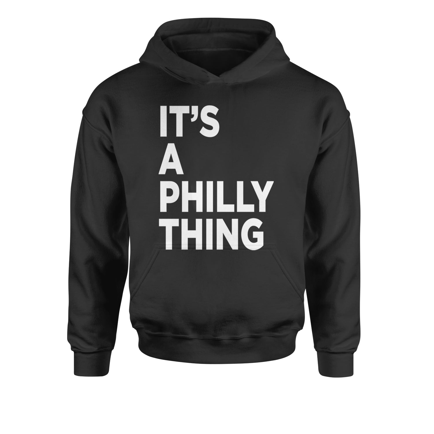 PHILLY It's A Philly Thing Youth-Sized Hoodie Black