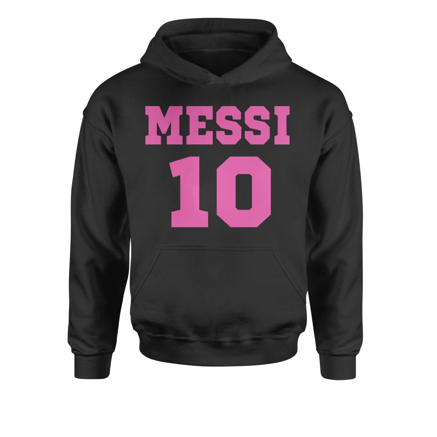 Messi World Soccer Futbol Messiami Youth-Sized Hoodie Black
