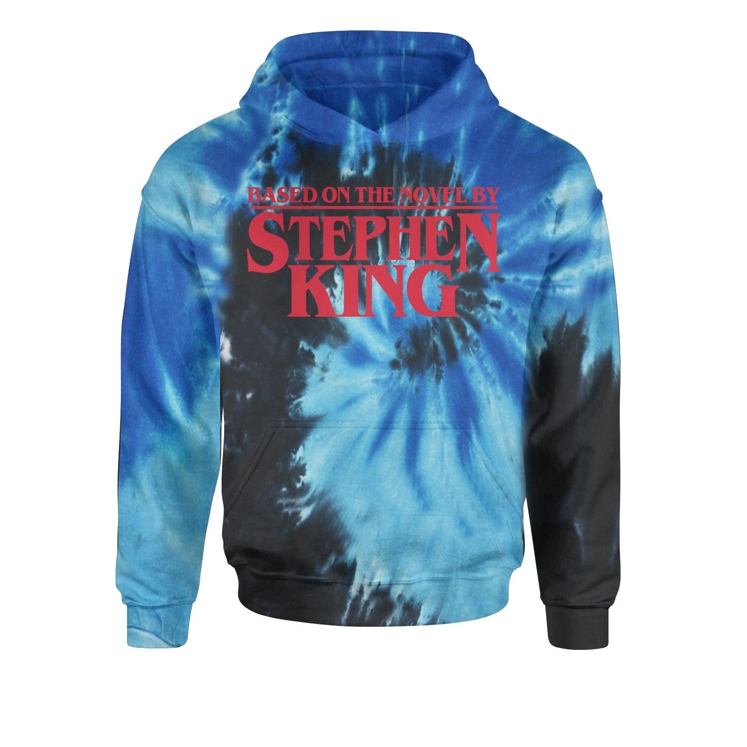 Based On The Novel By Stephen King Youth-Sized Hoodie Tie-Dye Blue Ocean