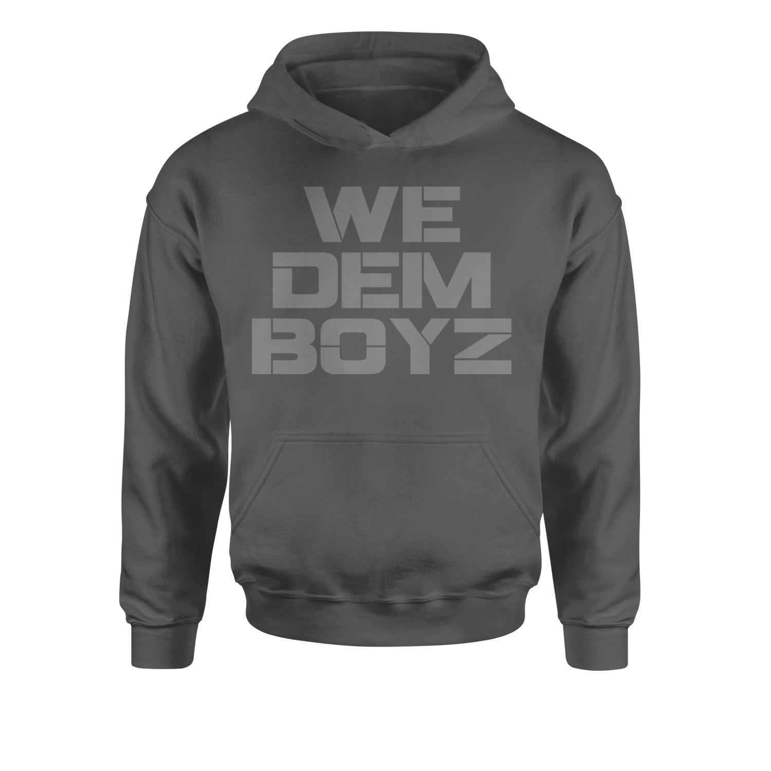 WE Dem Boys Dallas  Youth-Sized Hoodie Charcoal Grey