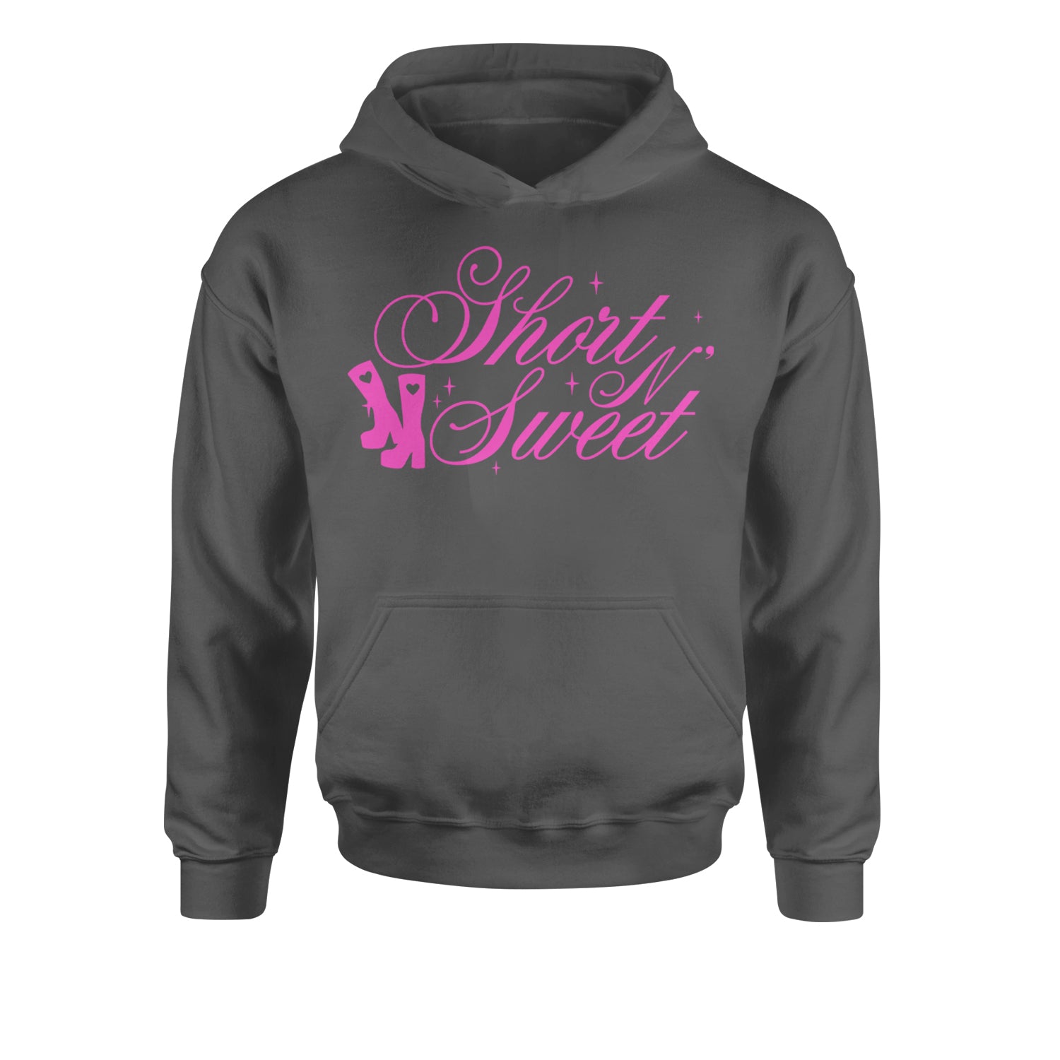 Boots Short N' SweetYouth-Sized Hoodie Charcoal Grey