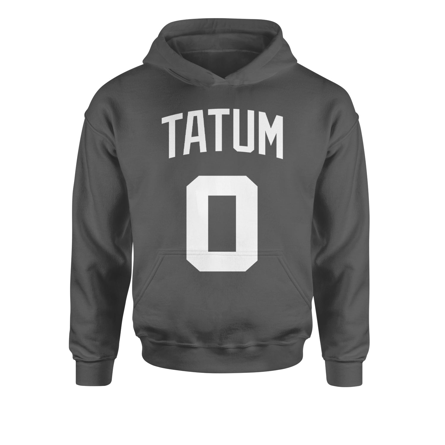 Tatum #0 Boston Basketball Youth-Sized Hoodie Black
