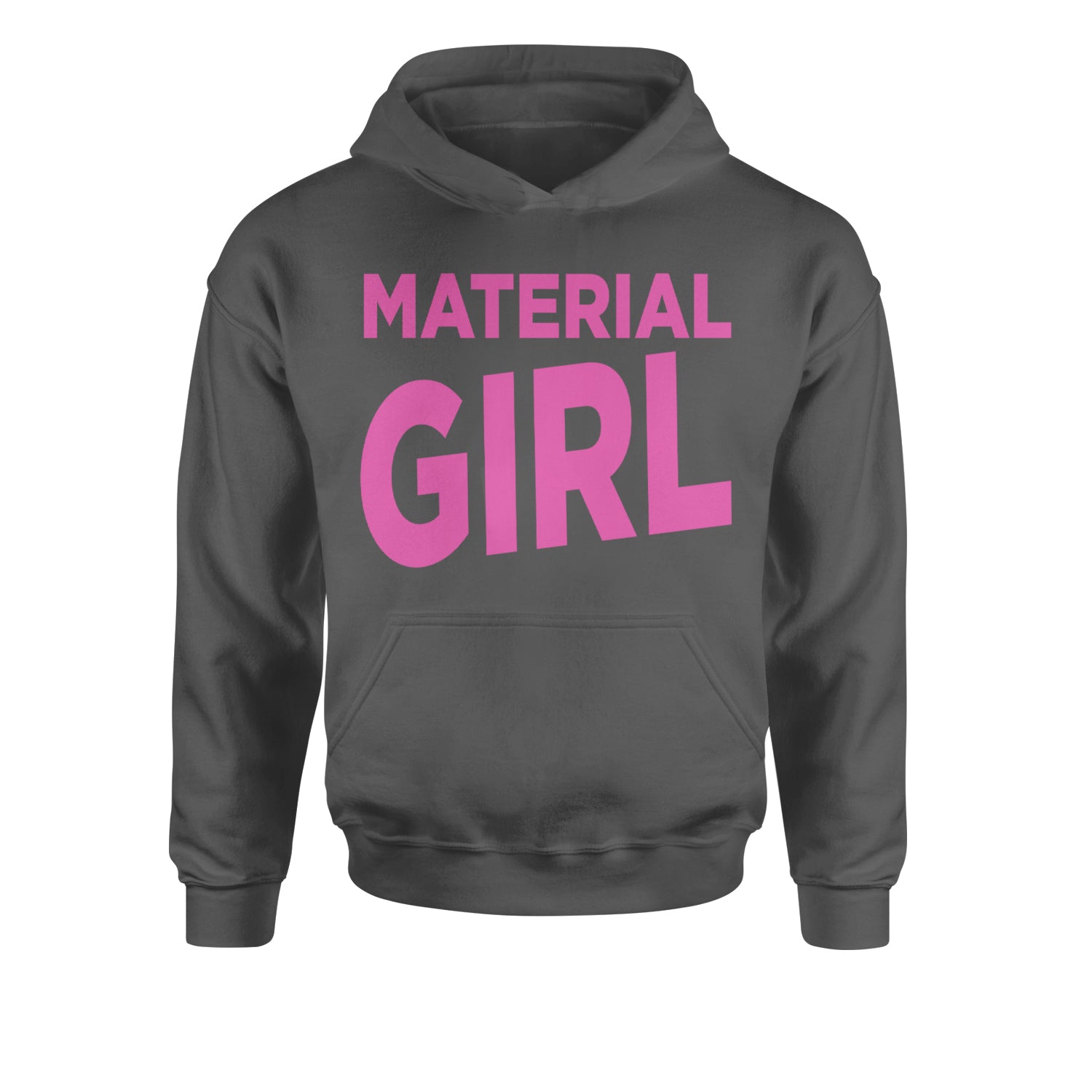 Material Girl 80's Retro Celebration Youth-Sized Hoodie Black