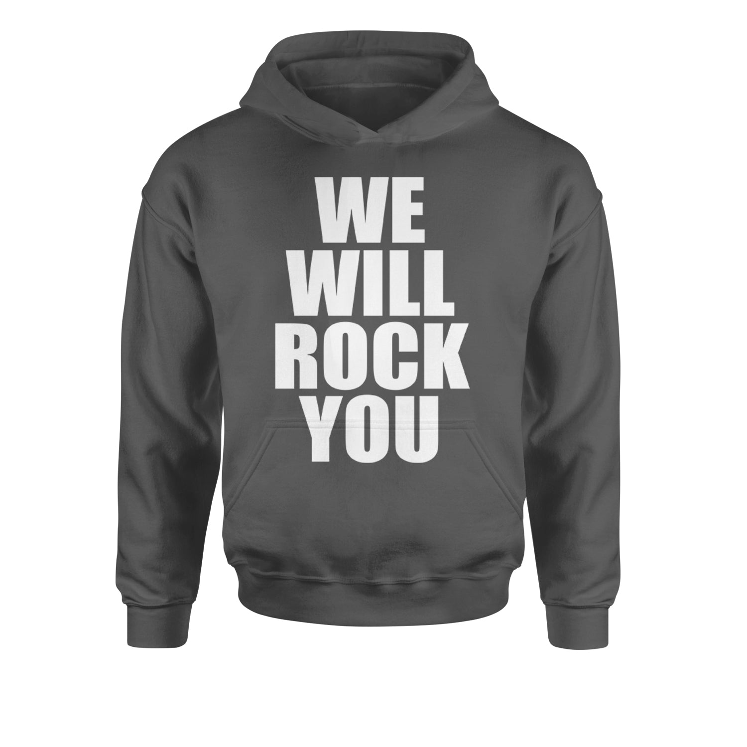 We Will Rock You Youth-Sized Hoodie Black