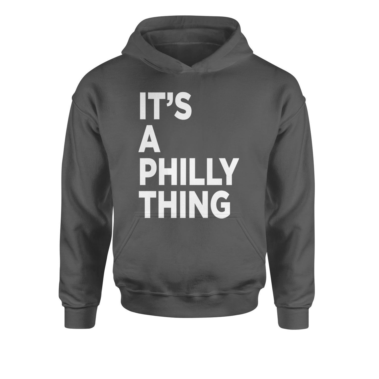 PHILLY It's A Philly Thing Youth-Sized Hoodie Black