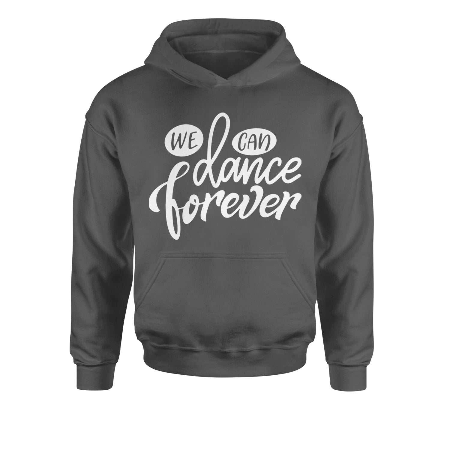 We Can Dance Forever Youth-Sized Hoodie Black