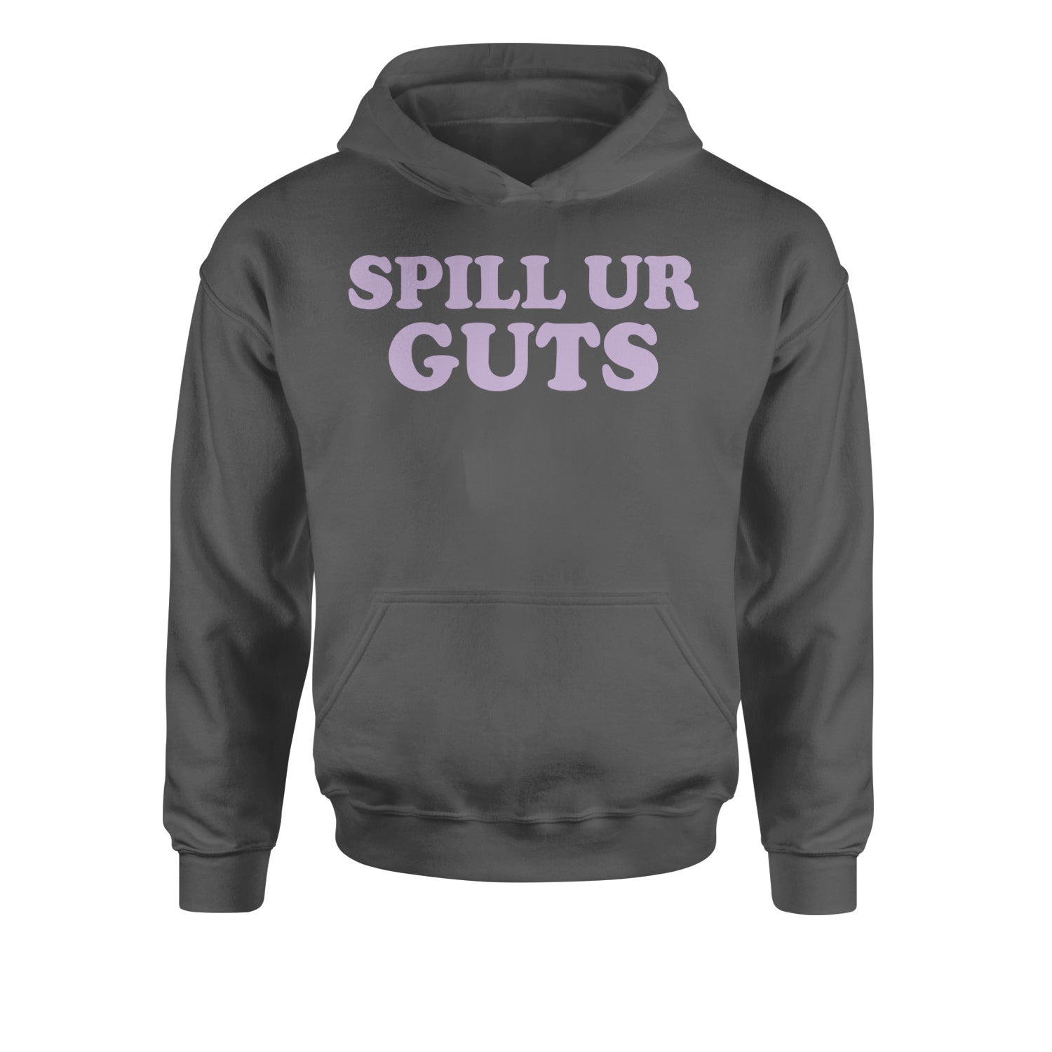 Spill Ur Guts Music Youth-Sized Hoodie Black