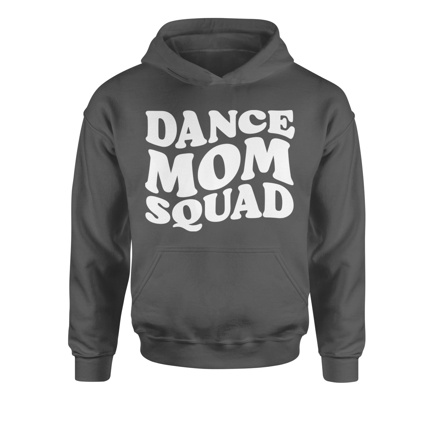 Dance Mom Squad Youth-Sized Hoodie Charcoal Grey