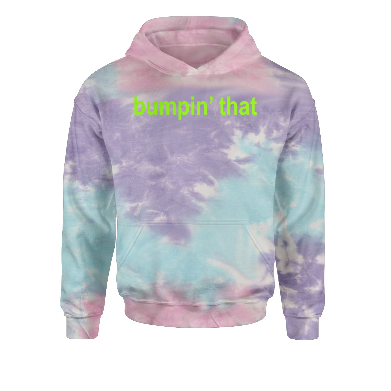 Bumpin' That Brat MusicYouth-Sized Hoodie Tie-Dye Cotton Candy