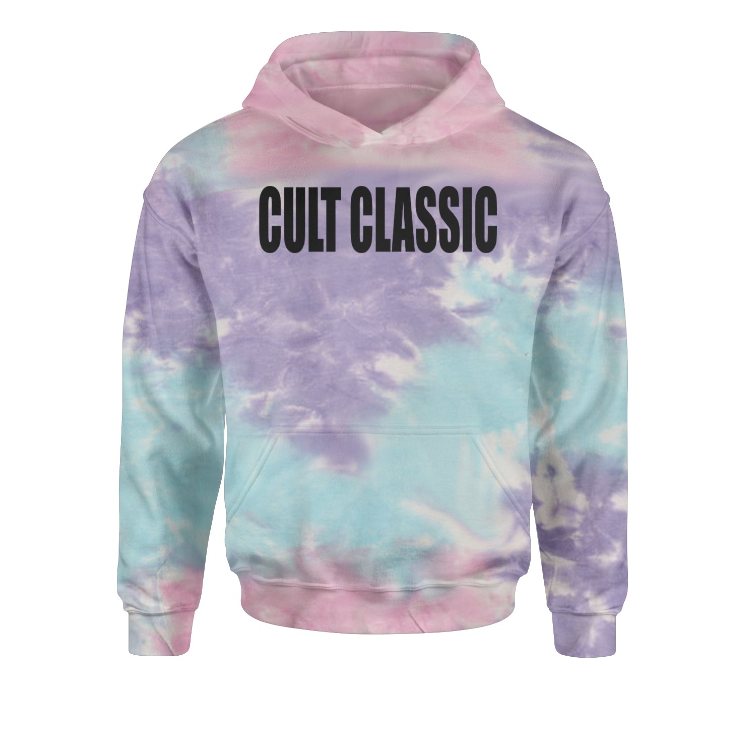 Cult Classic Pop Music ClubYouth-Sized Hoodie Tie-Dye Cotton Candy