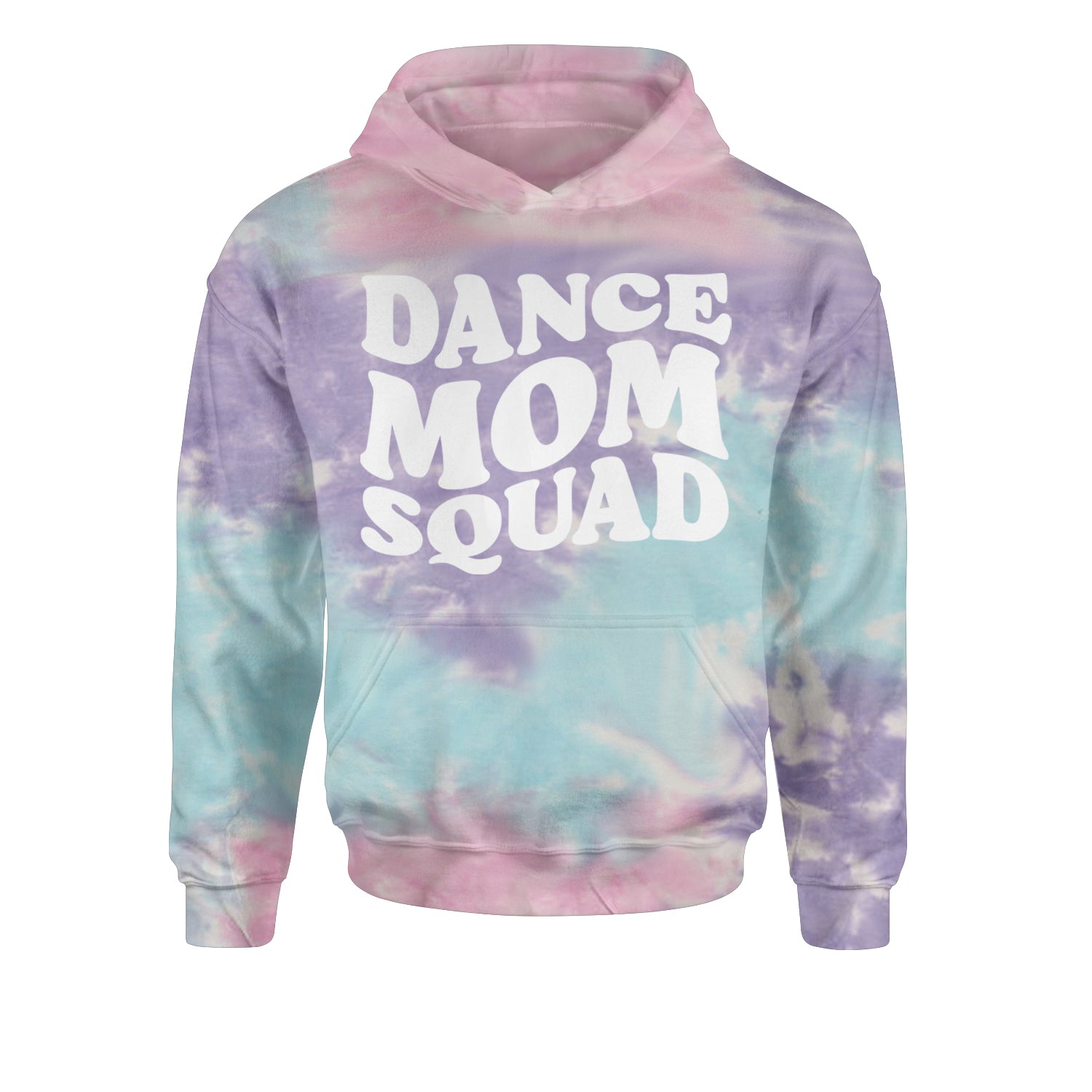 Dance Mom Squad Youth-Sized Hoodie Tie-Dye Cotton Candy