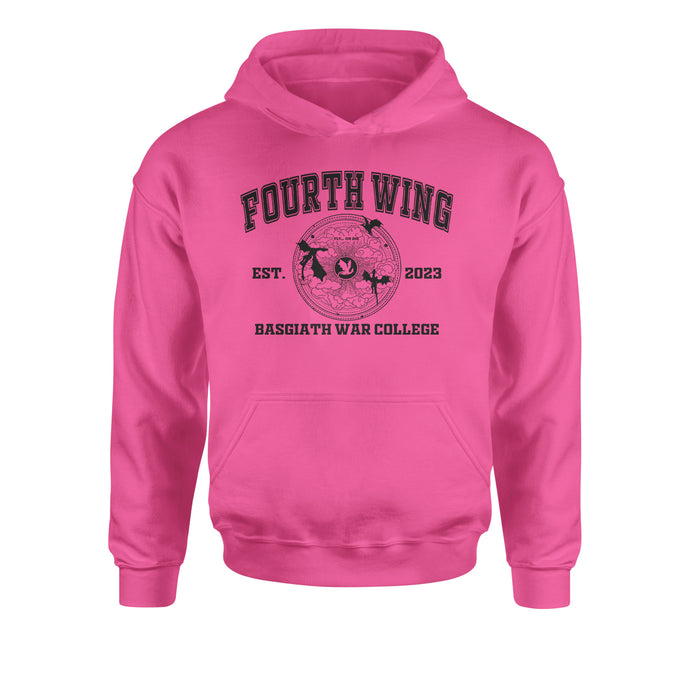 Fourth Wing Basgiath War College Youth-Sized Hoodie
