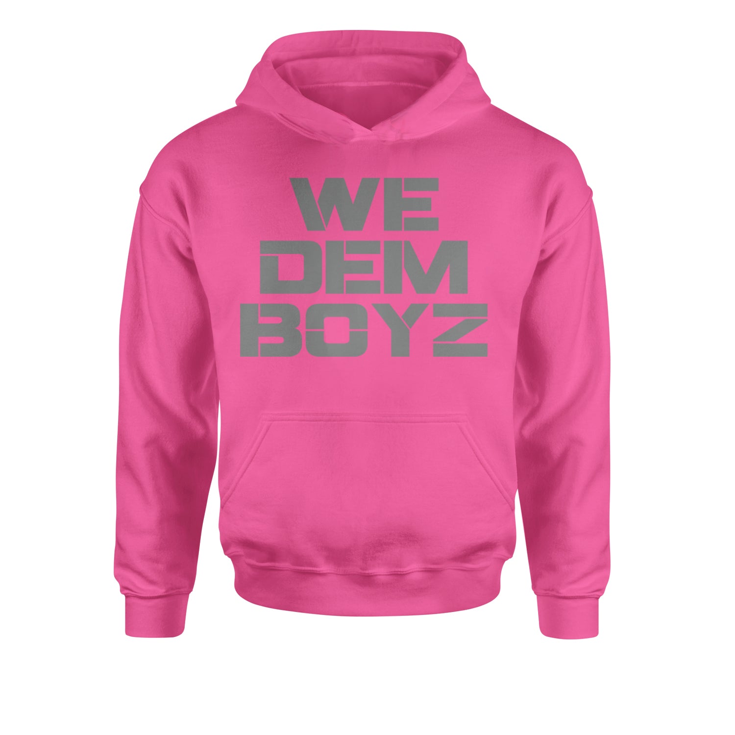 WE Dem Boys Dallas  Youth-Sized Hoodie Hot Pink